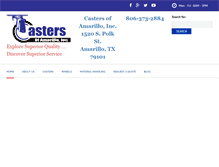 Tablet Screenshot of casterama.com